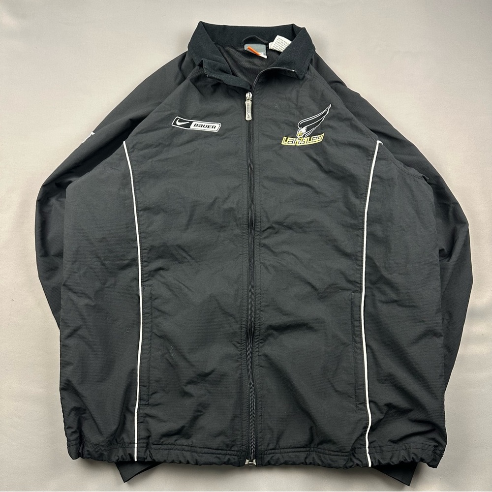 Nike Bauer Langley Black Windbreaker Jacket
